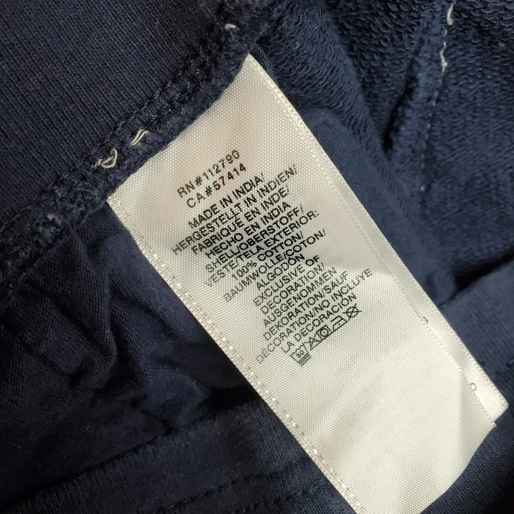 True Religion Men Pants L/G Blue Sweatpants Jogger Logo Sweatpant 28